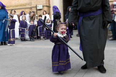 Imágenes de la procesión del Santo Entierro en Corella./