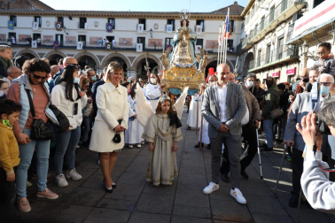 Bajada del Ángel de Tudela Semana Santa 2022.