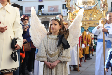 Bajada del Ángel de Tudela Semana Santa 2022.