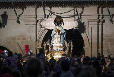 Badaja del Ángel de Tudela Semana Santa 2022.