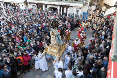 Badaja del Ángel de Tudela Semana Santa 2022.