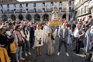 Badaja del Ángel de Tudela Semana Santa 2022.