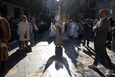 Badaja del Ángel de Tudela Semana Santa 2022.