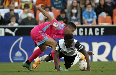Fotos del partido Valencia-Osasuna.