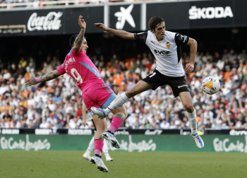 Fotos del partido Valencia-Osasuna.