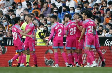 Fotos del partido Valencia-Osasuna.
