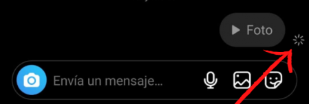 Captura de pantalla en Instagram