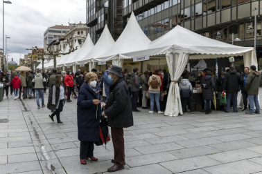 Imágenes de la Feria del Libro celebrada en Pamplona./