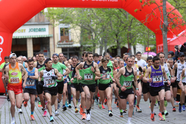 Campeonato navarro de 10 kilómetros en ruta organizado por el C.A. Iranzu en Estella