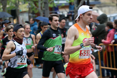 Campeonato navarro de 10 kilómetros en ruta organizado por el C.A. Iranzu en Estella