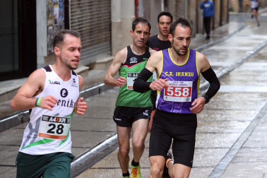 Campeonato navarro de 10 kilómetros en ruta organizado por el C.A. Iranzu en Estella