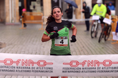 Campeonato navarro de 10 kilómetros en ruta organizado por el C.A. Iranzu en Estella