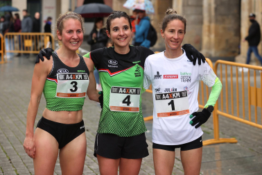 Campeonato navarro de 10 kilómetros en ruta organizado por el C.A. Iranzu en Estella