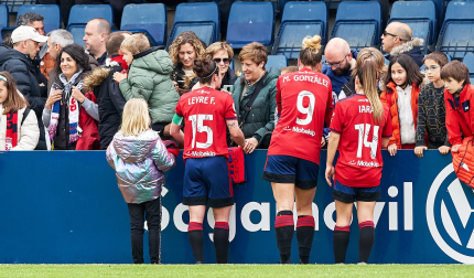 Vídeo del final del Osasuna Femenino 3 - 0 Zaragoza CFF