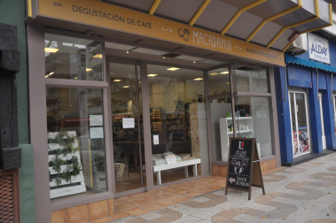 Macadamia, la cafetería y tienda de alimentación ecológica en la calle Monasterio de Aberin de Pamplona