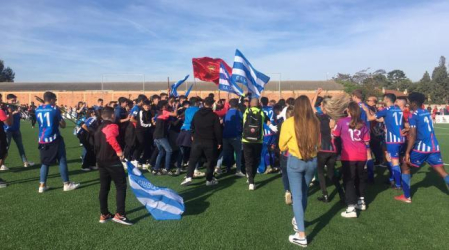 Los de Cintruénigo no dejaron escapar su oportunidad y lograron vencer 1-2 al Cortes en la última jornada de Tercera División