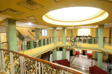 Interior del Teatro Gayarre en 2020