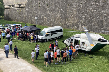 Exhibición de medios de rescate de la Guardia Civil