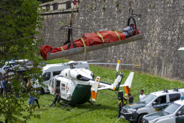 Exhibición de medios de rescate de la Guardia Civil