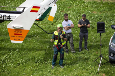 Exhibición de medios de rescate de la Guardia Civil