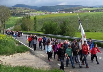 Romería de Abárzuza a la Virgen del Puy de Estella.