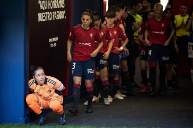 Imágeens de la victoria de Osasuna Femenino contra el Espanyol (2-0) en el encuentro disputado el domingo, 15 de mayo, en el estadio de El Sadar