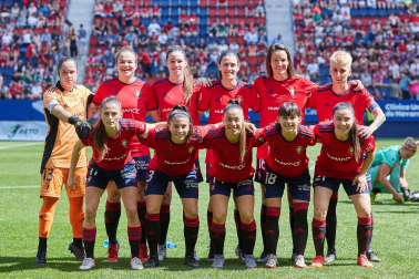 Imágeens de la victoria de Osasuna Femenino contra el Espanyol (2-0) en el encuentro disputado el domingo, 15 de mayo, en el estadio de El Sadar