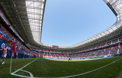 Imágeens de la victoria de Osasuna Femenino contra el Espanyol (2-0) en el encuentro disputado el domingo, 15 de mayo, en el estadio de El Sadar