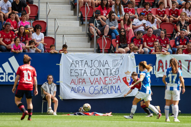 Imágeens de la victoria de Osasuna Femenino contra el Espanyol (2-0) en el encuentro disputado el domingo, 15 de mayo, en el estadio de El Sadar