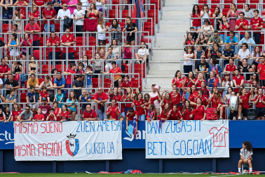 Imágeens de la victoria de Osasuna Femenino contra el Espanyol (2-0) en el encuentro disputado el domingo, 15 de mayo, en el estadio de El Sadar