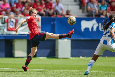 Imágeens de la victoria de Osasuna Femenino contra el Espanyol (2-0) en el encuentro disputado el domingo, 15 de mayo, en el estadio de El Sadar