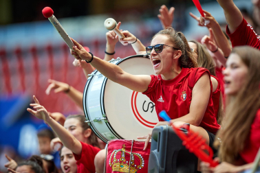 Imágeens de la victoria de Osasuna Femenino contra el Espanyol (2-0) en el encuentro disputado el domingo, 15 de mayo, en el estadio de El Sadar