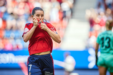 Imágeens de la victoria de Osasuna Femenino contra el Espanyol (2-0) en el encuentro disputado el domingo, 15 de mayo, en el estadio de El Sadar