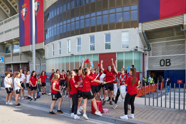 Imágeens de la victoria de Osasuna Femenino contra el Espanyol (2-0) en el encuentro disputado el domingo, 15 de mayo, en el estadio de El Sadar