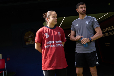 Imágeens de la victoria de Osasuna Femenino contra el Espanyol (2-0) en el encuentro disputado el domingo, 15 de mayo, en el estadio de El Sadar