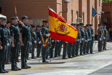 Fotos del acto por el 178º aniversario de la creación de la Guardia Civil celebrado en Pamplona.