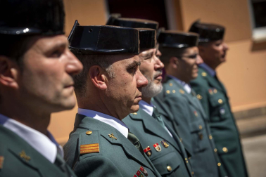Fotos del acto por el 178º aniversario de la creación de la Guardia Civil celebrado en Pamplona.