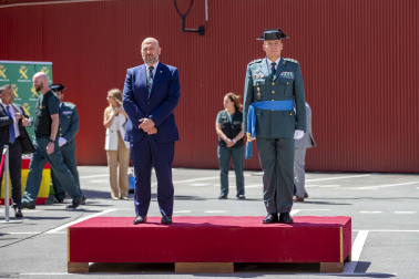 Fotos del acto por el 178º aniversario de la creación de la Guardia Civil celebrado en Pamplona.