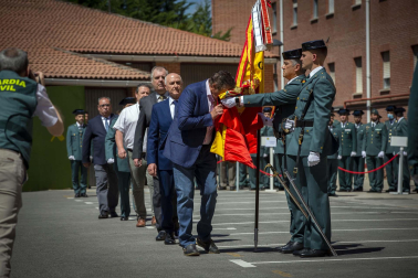 Fotos del acto por el 178º aniversario de la creación de la Guardia Civil celebrado en Pamplona.