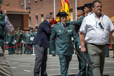Fotos del acto por el 178º aniversario de la creación de la Guardia Civil celebrado en Pamplona.