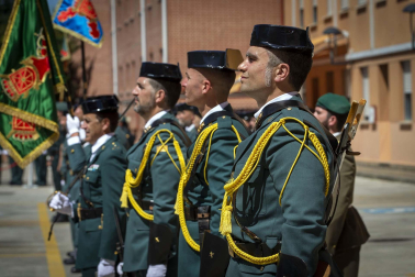 Fotos del acto por el 178º aniversario de la creación de la Guardia Civil celebrado en Pamplona.