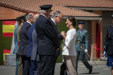 Fotos del acto por el 178º aniversario de la creación de la Guardia Civil celebrado en Pamplona.