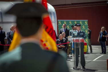 Fotos del acto por el 178º aniversario de la creación de la Guardia Civil celebrado en Pamplona.