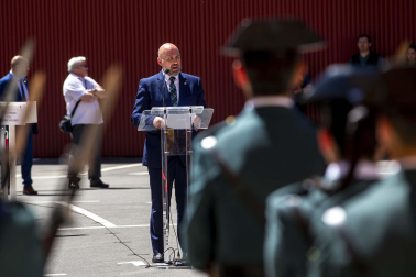 Fotos del acto por el 178º aniversario de la creación de la Guardia Civil celebrado en Pamplona.