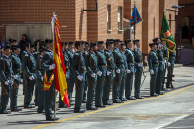 Fotos del acto por el 178º aniversario de la creación de la Guardia Civil celebrado en Pamplona.