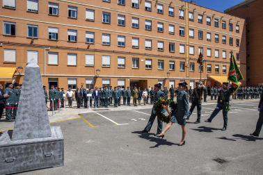 Fotos del acto por el 178º aniversario de la creación de la Guardia Civil celebrado en Pamplona.