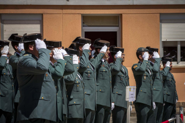 Fotos del acto por el 178º aniversario de la creación de la Guardia Civil celebrado en Pamplona.