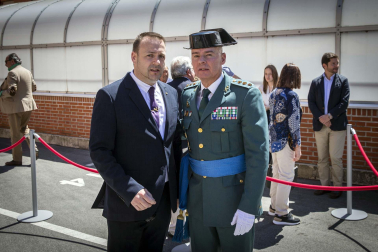 Fotos del acto por el 178º aniversario de la creación de la Guardia Civil celebrado en Pamplona.