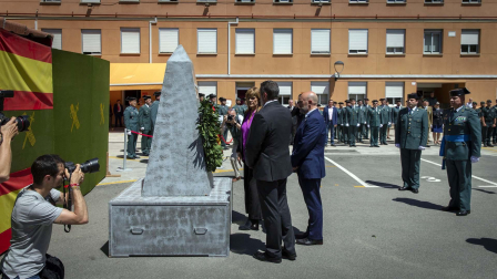 Fotos del acto por el 178º aniversario de la creación de la Guardia Civil celebrado en Pamplona.