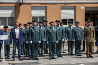 Fotos del acto por el 178º aniversario de la creación de la Guardia Civil celebrado en Pamplona.